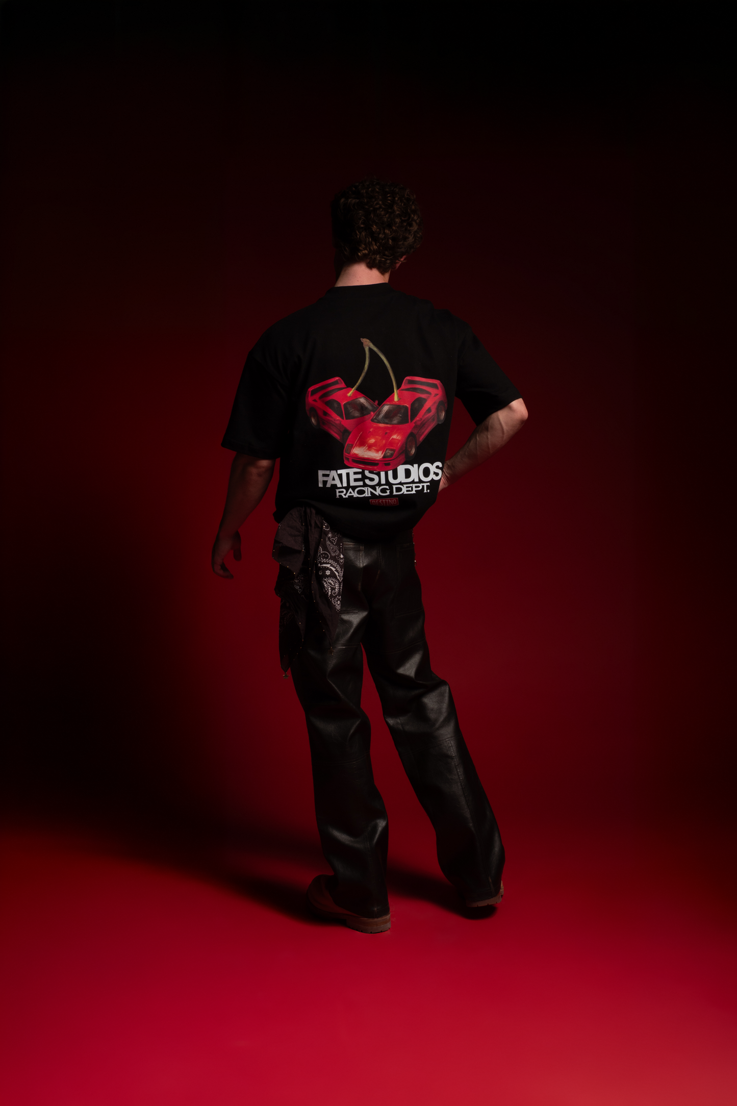 Cherrary Tee Black