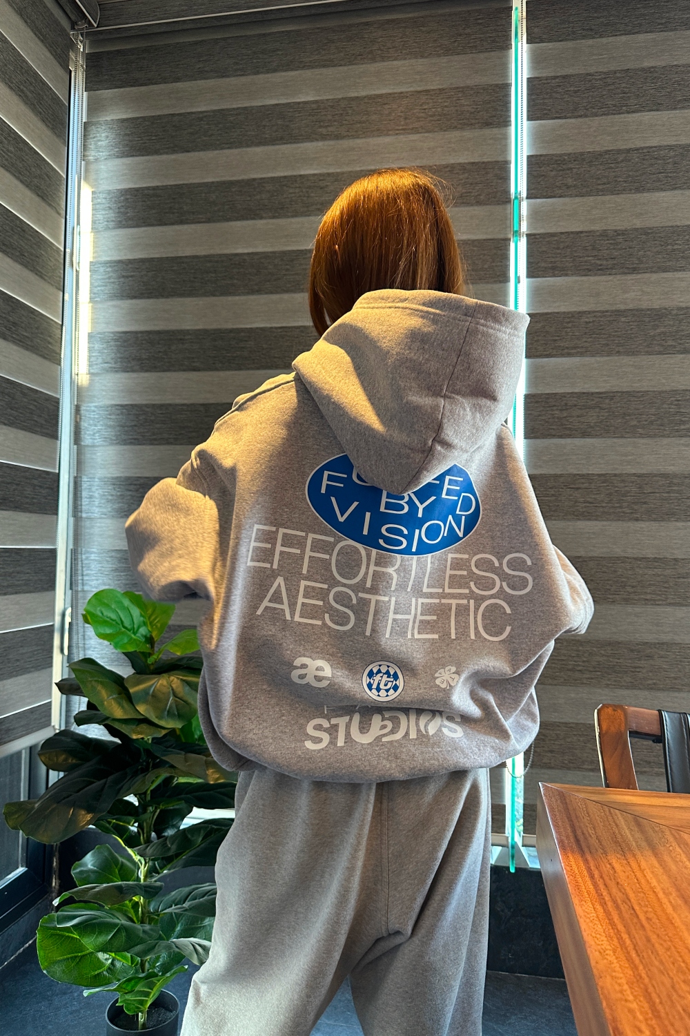 Fueled by Vision Hoodie Jasper Gray