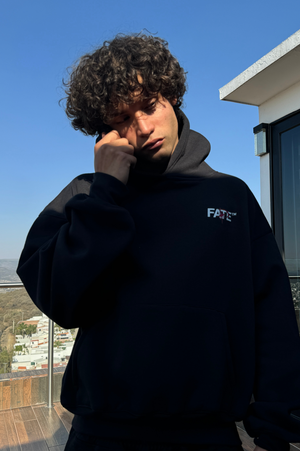 Ambition Never Sleeps Hoodie Black