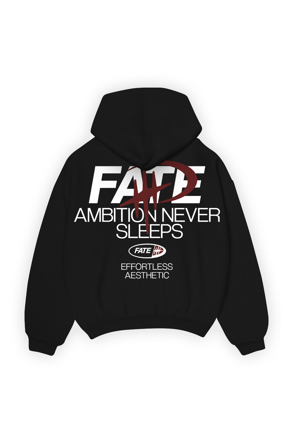 Ambition Never Sleeps Hoodie Black