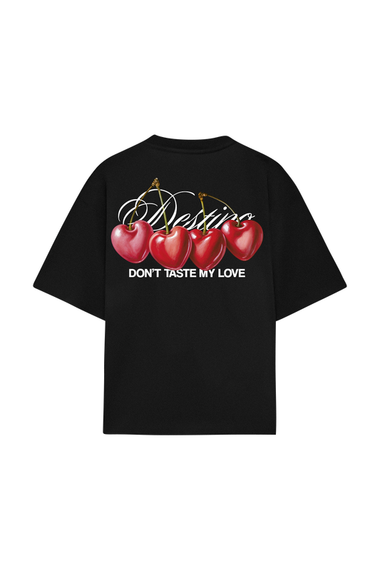 Cherry Tee Black