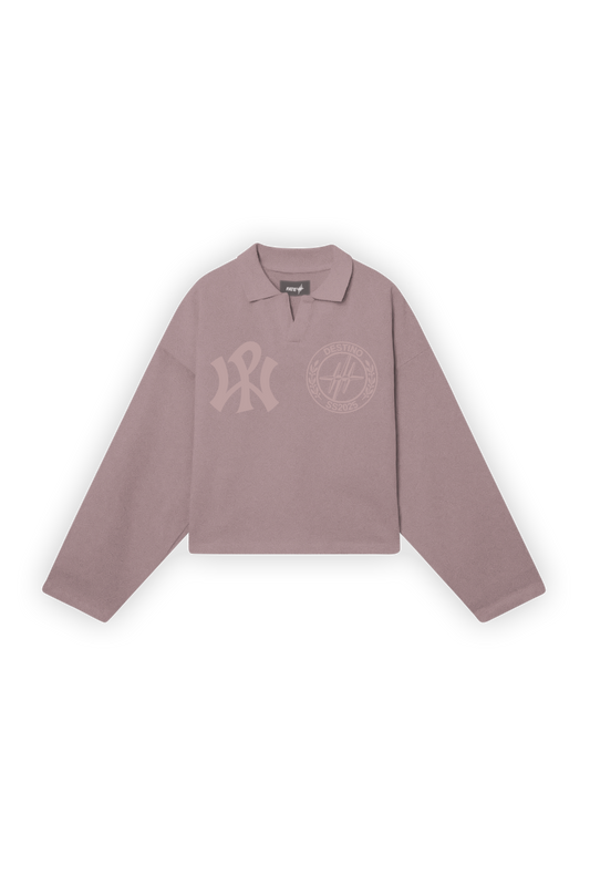 WP SS2025 Longsleeve Polo Taupe