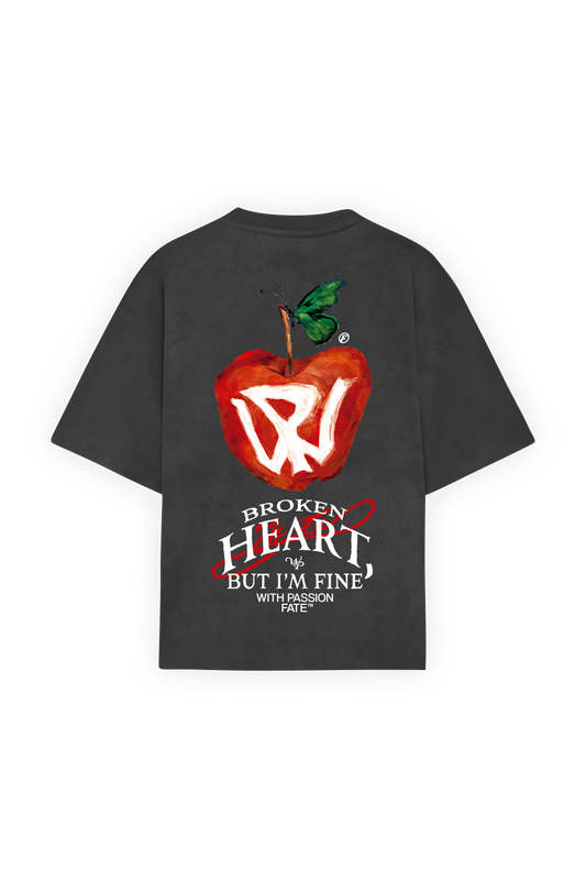 With Passion Tee Washed Black