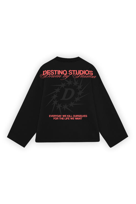 Everyday We Longsleeve Black