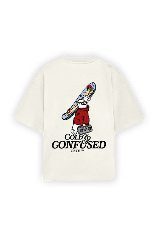 Cold & Confuse Tee Beige