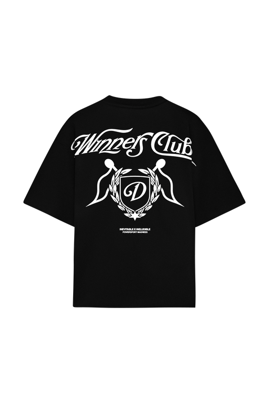 Winners Club Tee Black